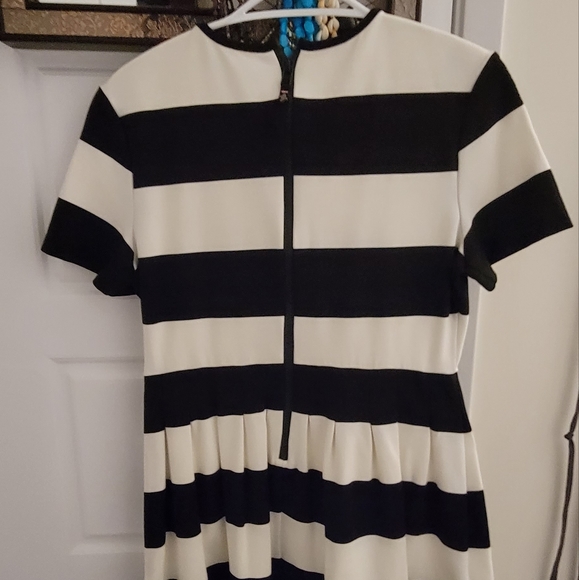 Pink Tartan pleated fit and flare dress - Picture 2 of 3